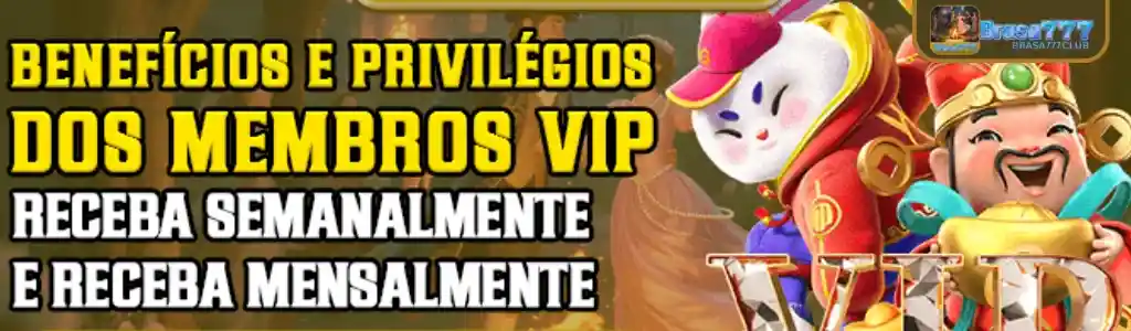 Benefícios exclusivos para membros VIP do BRASA777 cassino