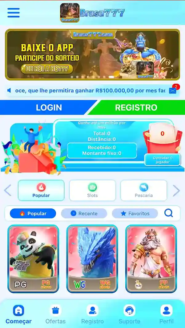 Download do aplicativo BRASA777 cassino.